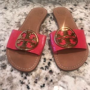 Authentic Tory Burch Slides, Size 7